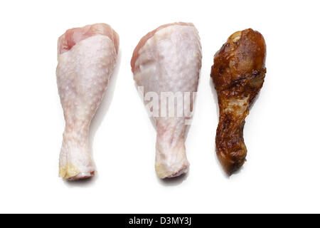 Cosce di pollo Foto Stock