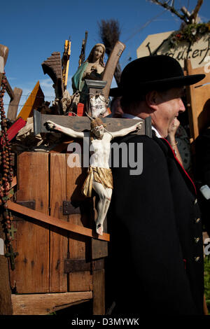 Sankt Margen, Germania, Schwarzwaelder devozionale Foto Stock