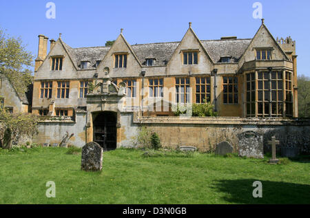 Stanway House dal sagrato Stanway Gloucestershire England Regno Unito Foto Stock