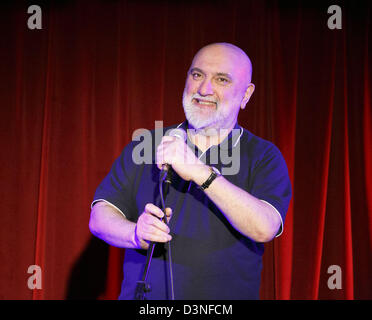 Alexei Sayle al Soho Theatre di Londra W1 nel 2013 Foto Stock