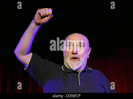 Alexei Sayle al Soho Theatre di Londra W1 nel 2013 Foto Stock