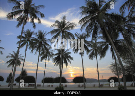 Malaysia, Kedah, l'Isola di Langkawi, Cenang Beach, Foto Stock