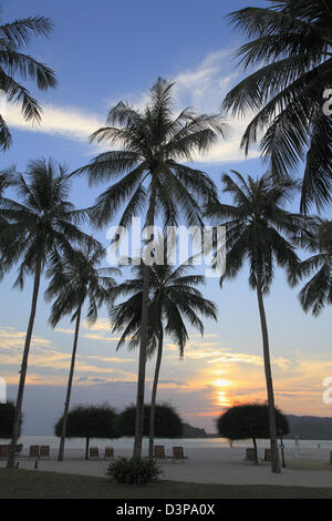 Malaysia, Kedah, l'Isola di Langkawi, Cenang Beach, Foto Stock