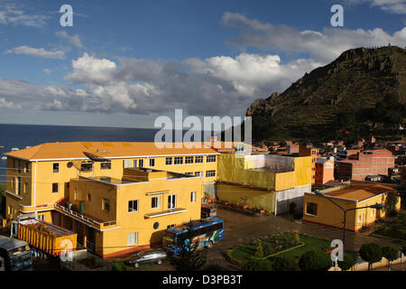 Lago Titicaca Foto Stock