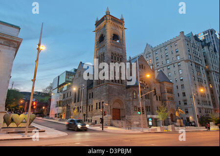 Museo delle Belle Arti / Musée des Beaux Arts, il centro cittadino di Montreal, Quebec, Canada Foto Stock