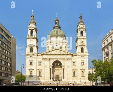 Dalla basilica di Santo Stefano, cupola, Szent Istvan Bazilika, Budapest, Ungheria, Europa UE Foto Stock