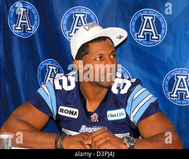 Toronto Argonauts Player Durie Foto Stock