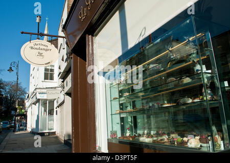 Artisan Boulanger, Heath Street, Hampstead, London, Regno Unito Foto Stock