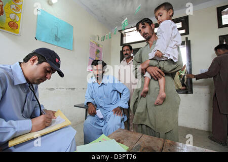 Kokarai, Pakistan, Malteser progetto di soccorso in una scuola Foto Stock