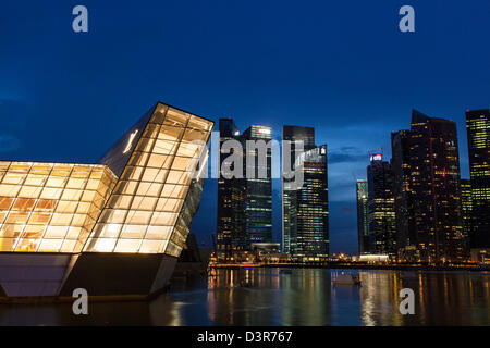 Louis Vuitton isola Maison, Marina Bay Sands, Singapore Foto Stock