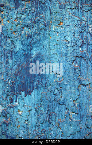 Abstract texture di vernice, colore blu Foto Stock