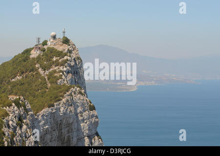 Rocca di Gibilterra, Mediterranea Foto Stock