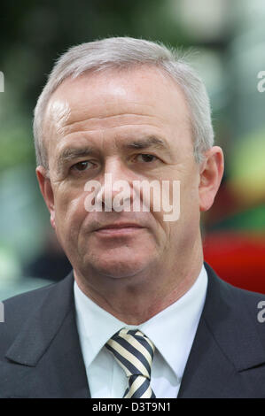 Wolfsburg, Germania, Martin Winterkorn, Presidente della Volkswagen AG Foto Stock