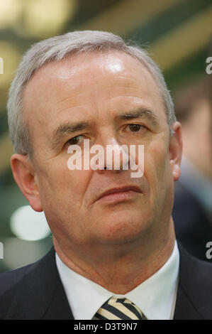 Wolfsburg, Germania, Martin Winterkorn, Presidente della Volkswagen AG Foto Stock