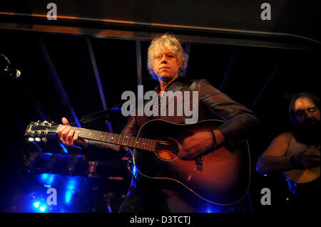 Berlino, Germania, Bob Geldof durante un concerto in asfalto Foto Stock