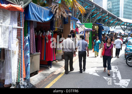 Scena di strada in Little India, , Kuala Lumpur in Malesia Foto Stock