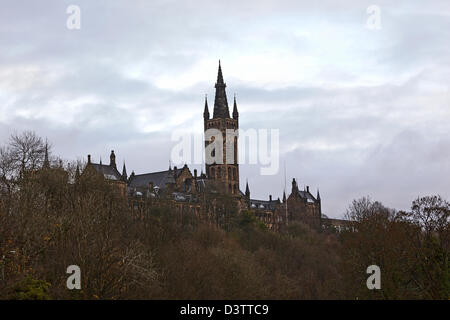 Università di Glasgow in Scozia Foto Stock