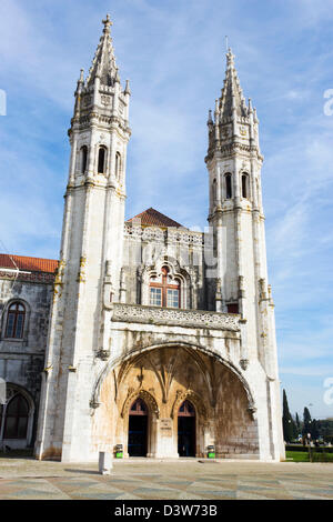 Lisbona, Portogallo. Ingresso al Museu da Marinha o Museo Marittimo, nel quartiere di Belem. Foto Stock