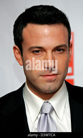 Ben Affleck arriva per la cerimonia di premiazione del XII critico le Choice Awards a Los Angeles, Stati Uniti d'America, venerdì 12 gennaio 2007. Foto: Hubert Boesl Foto Stock