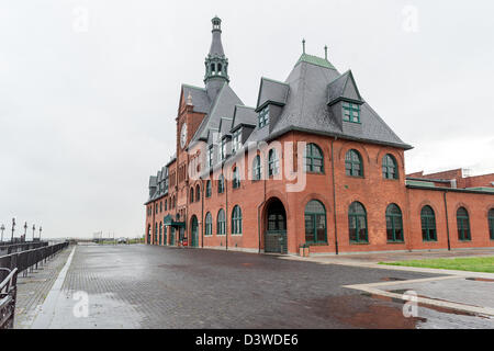 Ferrovia Centrale Terminale, Liberty State Park, Jersey City, New Jersey, USA. Foto Stock