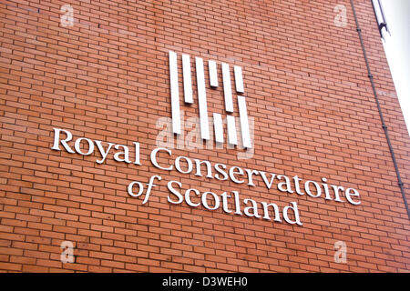 Royal Conservatoire of Scotland Glasgow precedentemente RSAMD Foto Stock