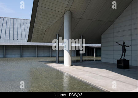 Sagawa Art Museum di Moriyama è un edificio di stile contemporaneo con permanente e temporanea scultura moderna e mostre di pittura. Foto Stock