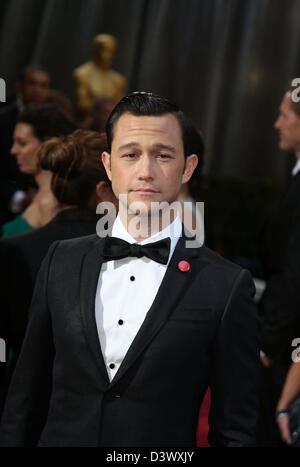 Los Angeles, California, Stati Uniti 24 Febbraio, 2013. All'arrivo per l'ottantacinquesimo annuale di Academy Awards Oscars 2013, Dolby Theatre di Hollywood & Highland Center, Los Angeles, CA. 24 febbraio 2013. Foto di: Jef Hernandez/Everett raccolta/Alamy Live News Foto Stock