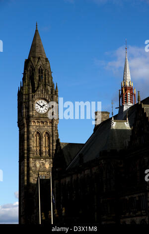 Town Hall , Rochdale, Greater Manchester, Inghilterra, Regno Unito Foto Stock