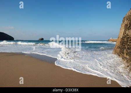 Portreath in Cornovaglia Foto Stock