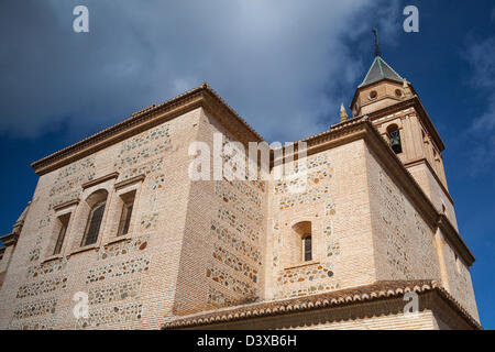 Santa Maria la Chiesa di La Alhambra di Granada Foto Stock