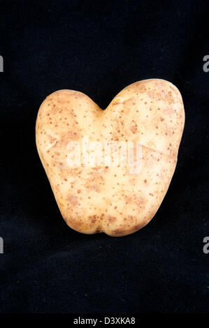 A forma di cuore ad Potato Foto Stock