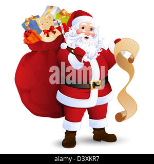 Babbo Natale Foto Stock