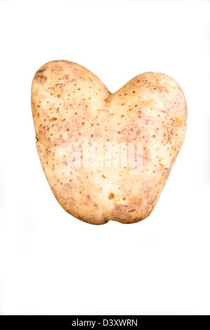 A forma di cuore ad Potato Foto Stock