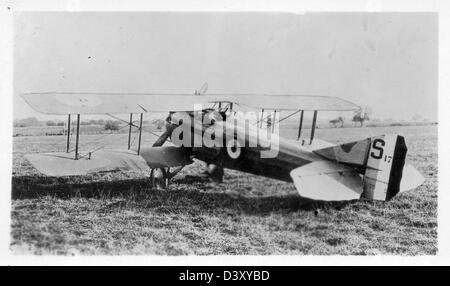 Lo SPAD VII era un aereo da caccia biplano francese utilizzato durante la prima guerra mondiale. Era noto per la sua durata, velocità e prestazioni di combattimento efficaci. Lo SPAD VII fu parte integrante delle forze aeree alleate, ottenendo numerose vittorie aeree durante la guerra. Foto Stock