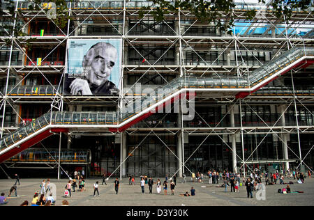 Museo, Centro Georges Pompidou di Parigi e dell' Ile-de-France, Francia Foto Stock