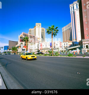 Las Vegas, Nevada, Stati Uniti d'America - Resort Hotel e Casinò lungo la striscia (Las Vegas Boulevard) Foto Stock