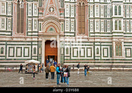 Battistero del Duomo di San Giovanni, Firenze, Italia Foto Stock