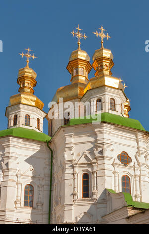 Parte superiore del refettorio Chiesa di Kiev Pechersk Lavra a Kiev in Ucraina. Foto Stock