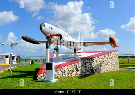 BAM #4 Aeroporto Militare di Cozumel Messico Foto Stock