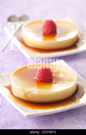 Flan di Foto Stock