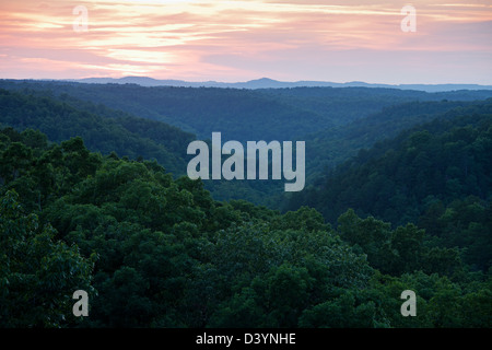 Monti Ozark, Eureka Springs, Arkansas, STATI UNITI D'AMERICA Foto Stock