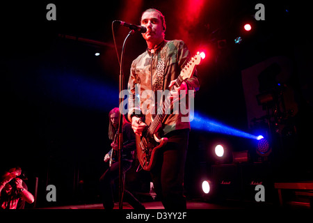 Settembre 05, 2012 - Il rock inglese Bush Band suona presso il music club Alcatraz, Milano, Italia Foto Stock