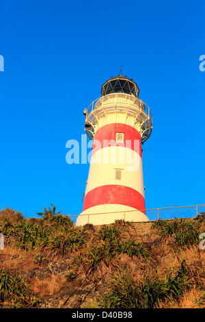 Cape Palliser faro in south Wairarapa Foto Stock
