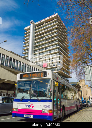 Colston Tower nel centro città di Bristol, Inghilterra Foto Stock