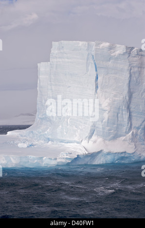 Grandi iceberg tabulare in Antartide Suono, Antartide Foto Stock