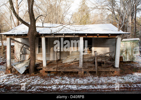 Casa diroccata - Brevard, North Carolina, STATI UNITI D'AMERICA Foto Stock