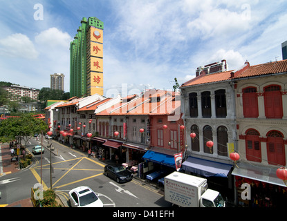 Chinatown di Singapore. Foto Stock