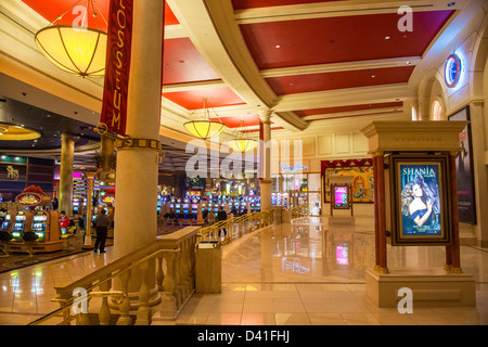 Il casinò di Caesar Palace a Las Vegas. Foto Stock