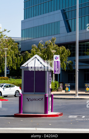 Yahoo sede centrale a Sunnyvale California Foto Stock