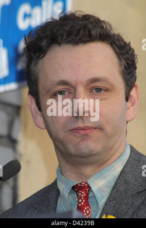 Febbraio 28, 2013 - Hollywood, California, Stati Uniti - Ho15588CHW .Richard Burton onorato postumo con stella sulla Hollywood Walk of Fame.6336 Hollywood Blvd, Hollywood, CA .03/01/2013 .MICHAEL SHEEN . 2013(Immagine di credito: © Clinton Wallace/Globe foto/ZUMAPRESS.com) Foto Stock